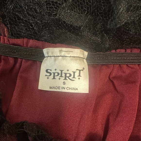 Spirit Burgundy and Black Pirate Costume for Kids - Picture 2 of 4